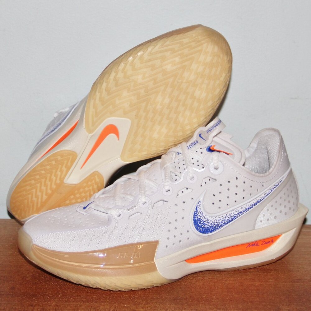 Nike Air GT Cut 3 Blueprint Pack Basketball Shoes Mens 8.5 White Blue